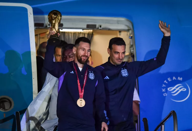 Messi y Scaloni recordaron con emoción el Mundial de Qatar