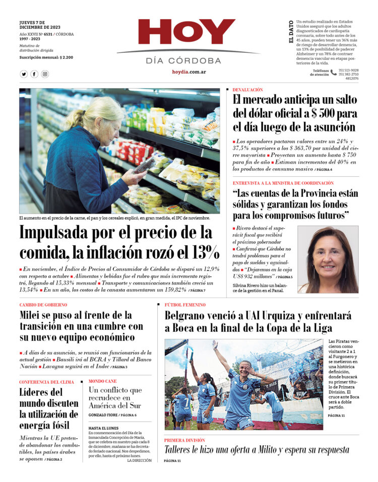 Portada 7.12.2023