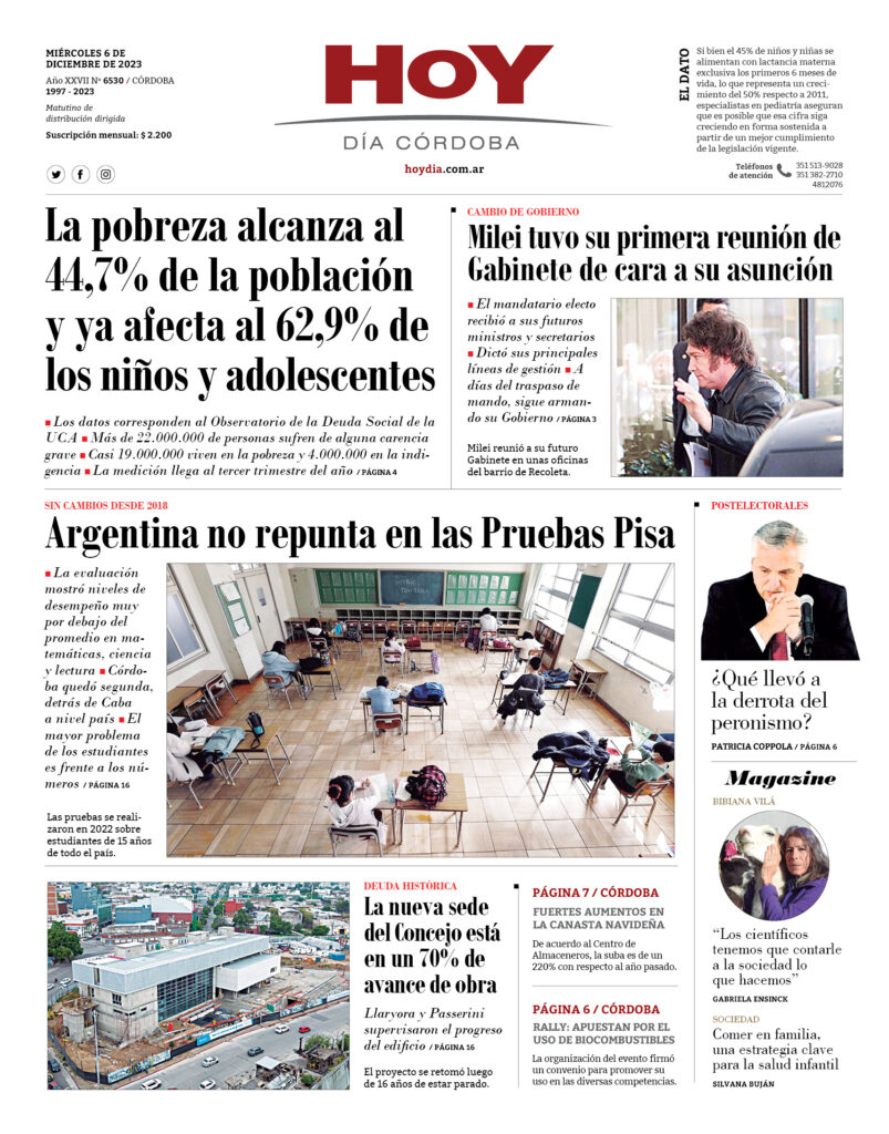 Portada 6.12.2023 Portada 6.12.2023