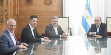 Llaryora se reunió con Francos para analizar la situación de la provincia en el contexto nacional