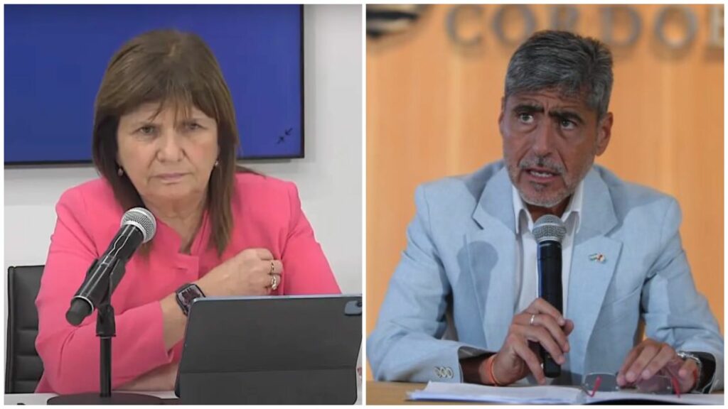 Quinteros habló con Bullrich sobre protestas y seguridad y acordaron reunirse en los próximos días