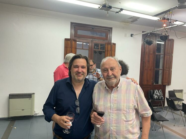 Leandro Calle y Edgar Lacombe.