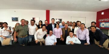 Calvo se reunió con intendentes del departamento Cruz del Eje