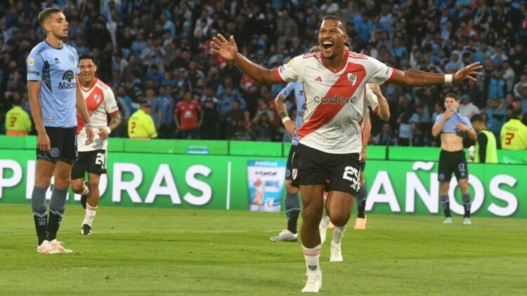 River le ganó sobre final a Belgrano y se metió en semifinales