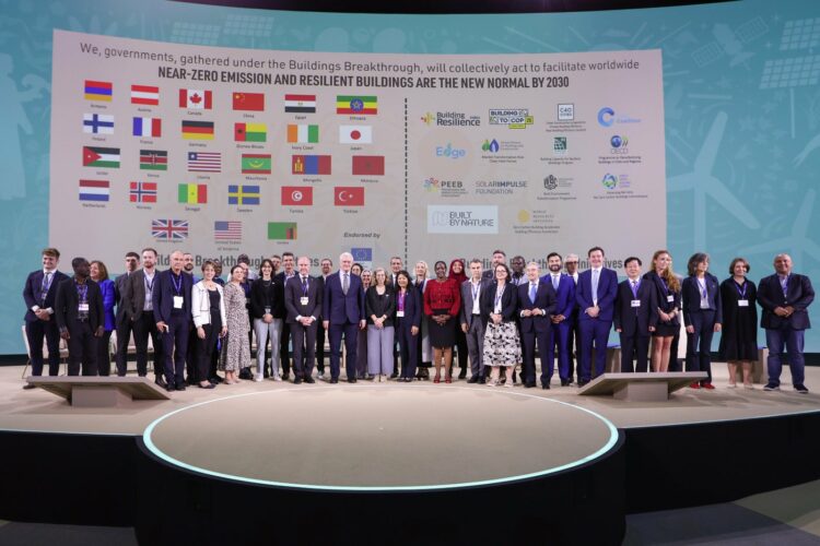 Líderes de todo el mundo en la cumbre climática llevada a cabo en Dubái.