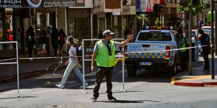 Se pausó la obra en Caseros por las lluvias