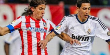 Filipe Luis reveló una sugerencia de Agüero para provocar a Di María