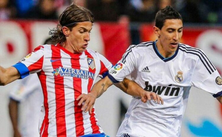 Filipe Luis reveló una sugerencia de Agüero para provocar a Di María