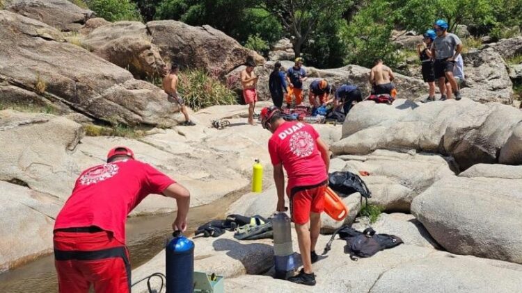 Un turista murió ahogado en Mina Clavero y se convirtió en la segunda víctima de este tipo en menos de 24 horas
