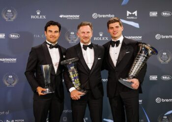 Los pilotos fueron galardonados