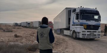 Llegó ayuda humanitaria a Gaza