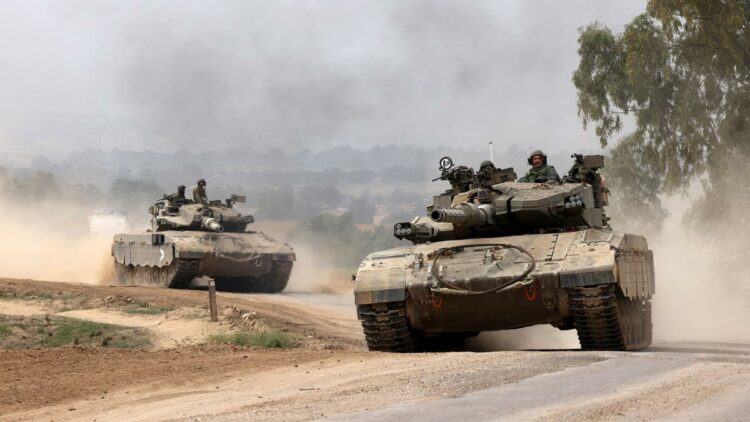 El ejército israelí avanza hacia el sur de Gaza