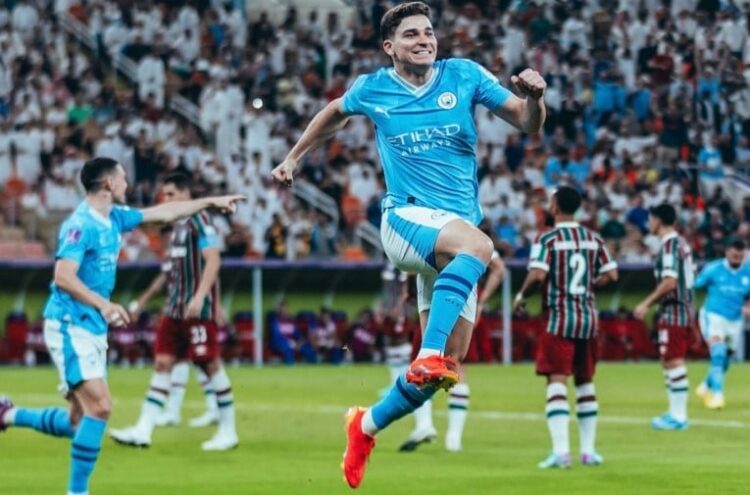 Con un doblete de Julián Álvarez, Manchester City goleó al Fluminense y ganó el Mundial de Clubes