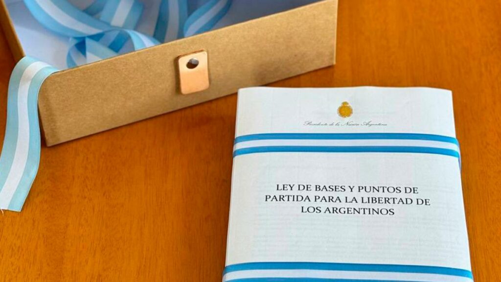 La Ley ómnibus del Gobierno propone más reformas y desregulaciones del Estado