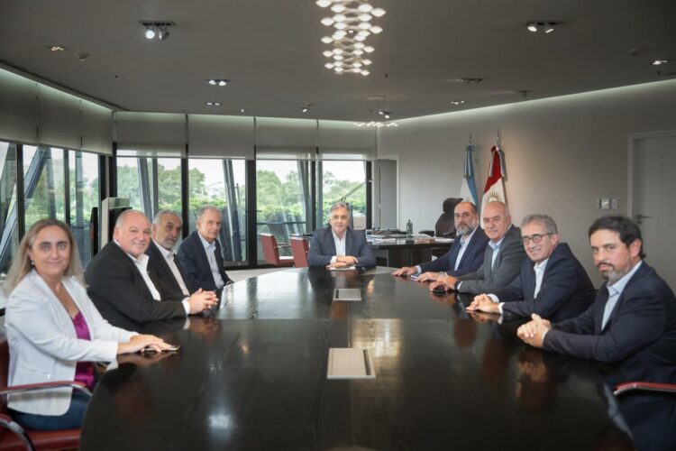 El Gobernador se reunió con el Grupo de Entidades Empresarias de Córdoba.