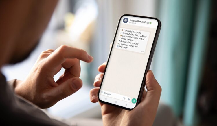 Los clientes de Banco Macro pueden realizar operaciones a través de Whatsapp