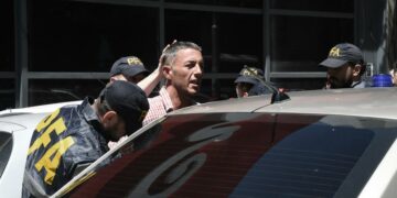 «Quiero pedirle perdón al Presidente, no quise lastimar a nadie», dijo el hombre del botellazo