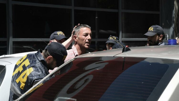 Gastón Ariel Mercanzini fue detenido ayer frente a un canal de televisión.