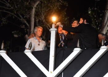 Milei auguró que «las fuerzas del cielo van a apoyar a la Argentina y a Israel»