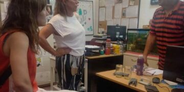 La ministra Montero evaluó las residencias de la Senaf