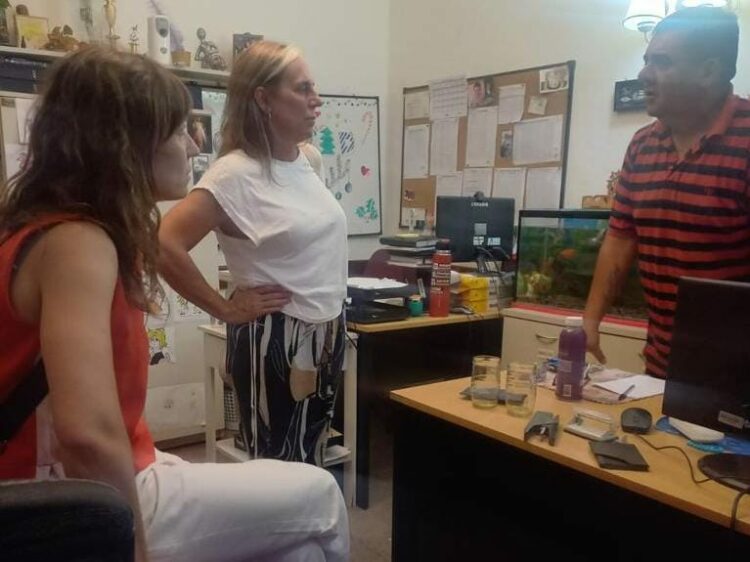 La ministra Montero evaluó las residencias de la Senaf La ministra Montero evaluó las residencias de la Senaf