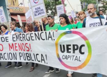 La UEPC Capital y ATE se movilizaron