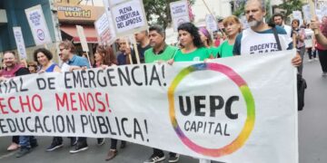 La UEPC Capital y ATE se movilizaron