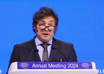 Milei expuso en Davos y se refirió al capitalismo como un modelo «justo y moralmente superior»