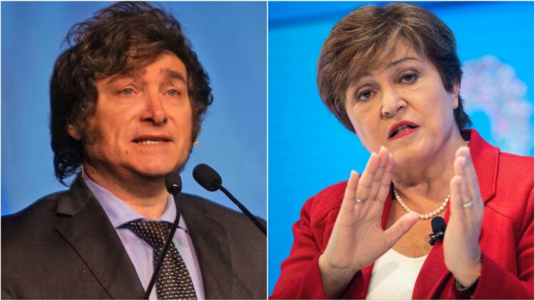 Milei se reunirá con Georgieva en Davos tras su exposición en el Foro Económico Mundial