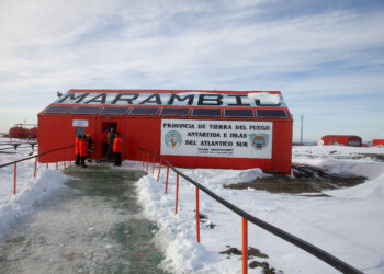 Concluyó la primera etapa de reaprovisionamiento de la base Marambio