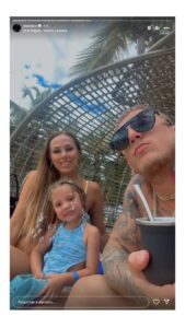 El Polaco y Barby Silenzi reconciliados y disfrutando de unas apasionadas vacaciones en el Caribe