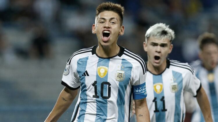 Echeverri fue convocado para el seleccionado Sub 23