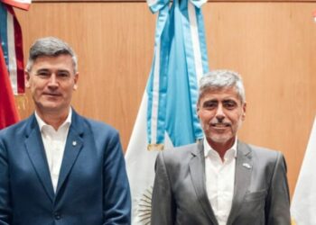 Passerini y Quinteros se reunieron para delinear la aplicación de la nueva Ley de Seguridad