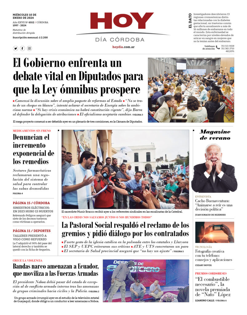 Portada 10.01.2024 Portada 10.01.2024