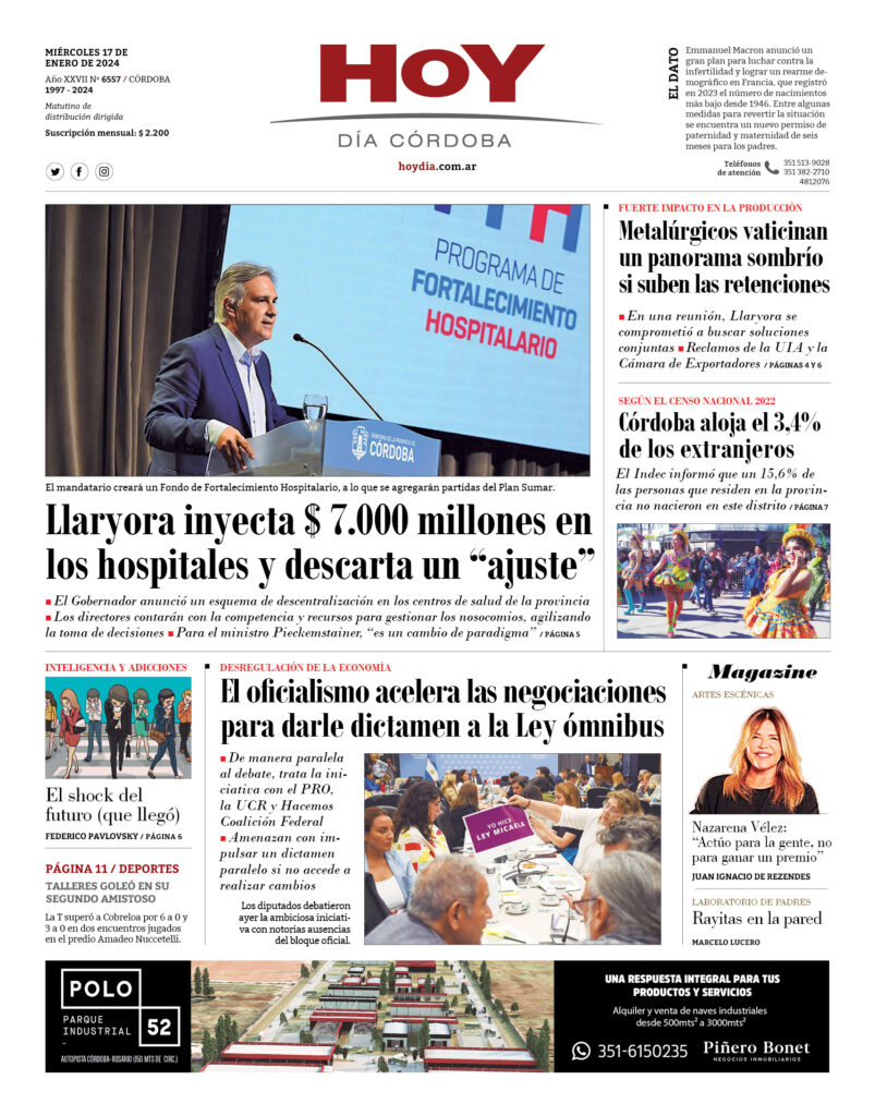 Portada 17.01.2024 Portada 17.01.2024