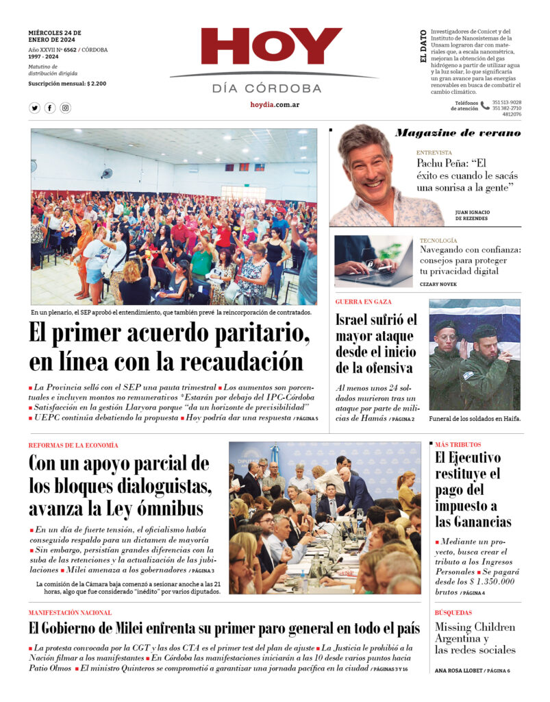 Portada 24.01.2024 Portada 24.01.2024