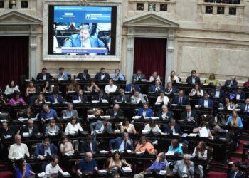 En un clima de alta tensión, la Cámara  baja inició el debate de la Ley ómnibus