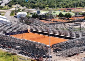 Córdoba Open: avanza el armado del predio para la sexta edición