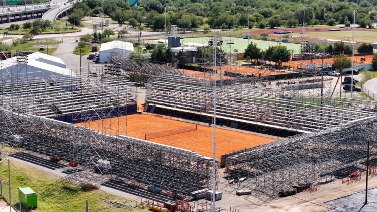 Córdoba Open: avanza el armado del predio para la sexta edición