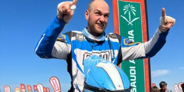 Andújar fue recibido por una multitud tras campeonar en quads