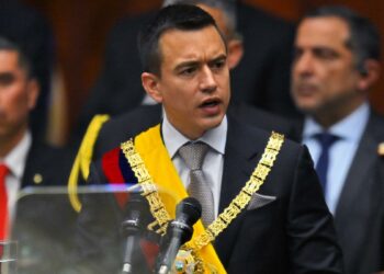 Según Noboa, Ecuador está “prácticamente en guerra”