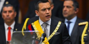 Según Noboa, Ecuador está “prácticamente en guerra”