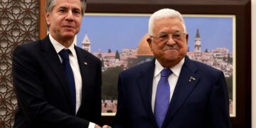 Blinken insiste con la creación de un Estado palestino