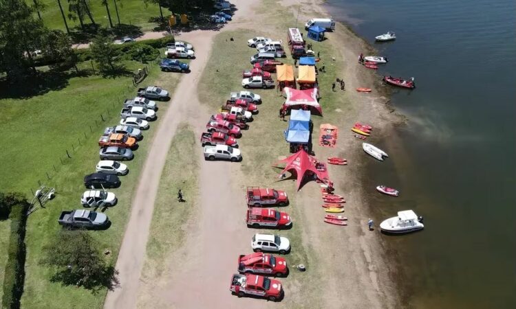 Hallaron el cuerpo del turista que cayó de una moto de agua