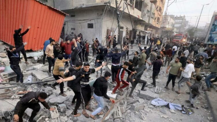Se registran más de 250 fallecidos por día en Gaza