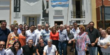 La vicegobernadora Prunotto encabezó un homenaje a Illia