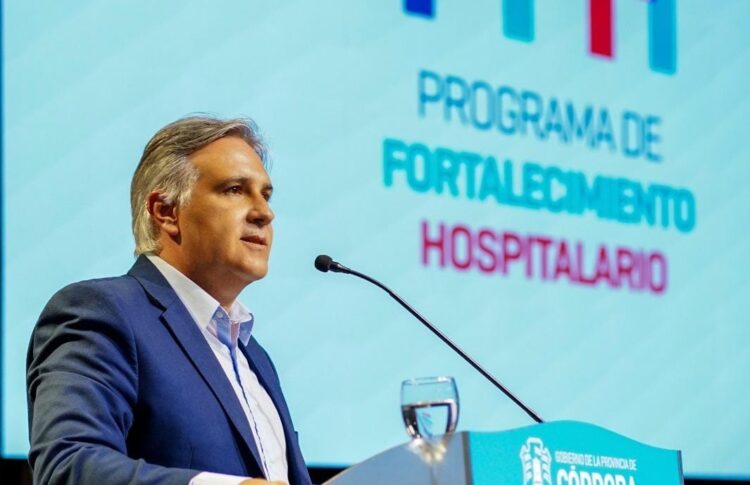 Llaryora inyecta $ 7.000 millones en una descentralización hospitalaria