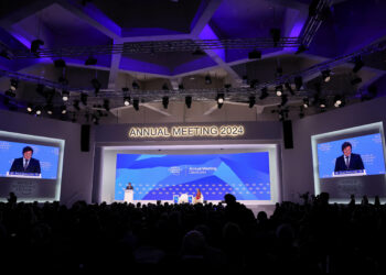 Fuerte crítica del Presidente a la agenda feminista y del ambientalismo en Davos