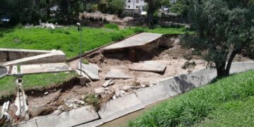 Preocupación por los daños tras el temporal en el Misericordia