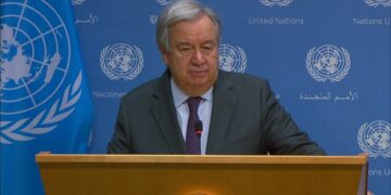 Guterres alertó sobre la falta de fe en la política